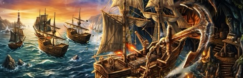 Pirate Twist wide banner art
