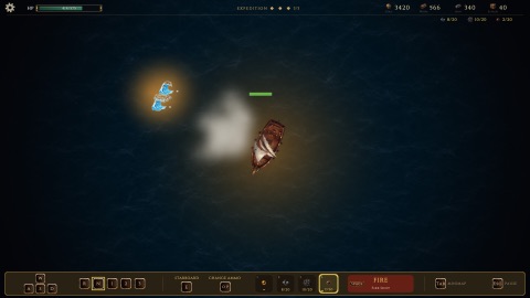 Sailing the Sea Cave by torchlight